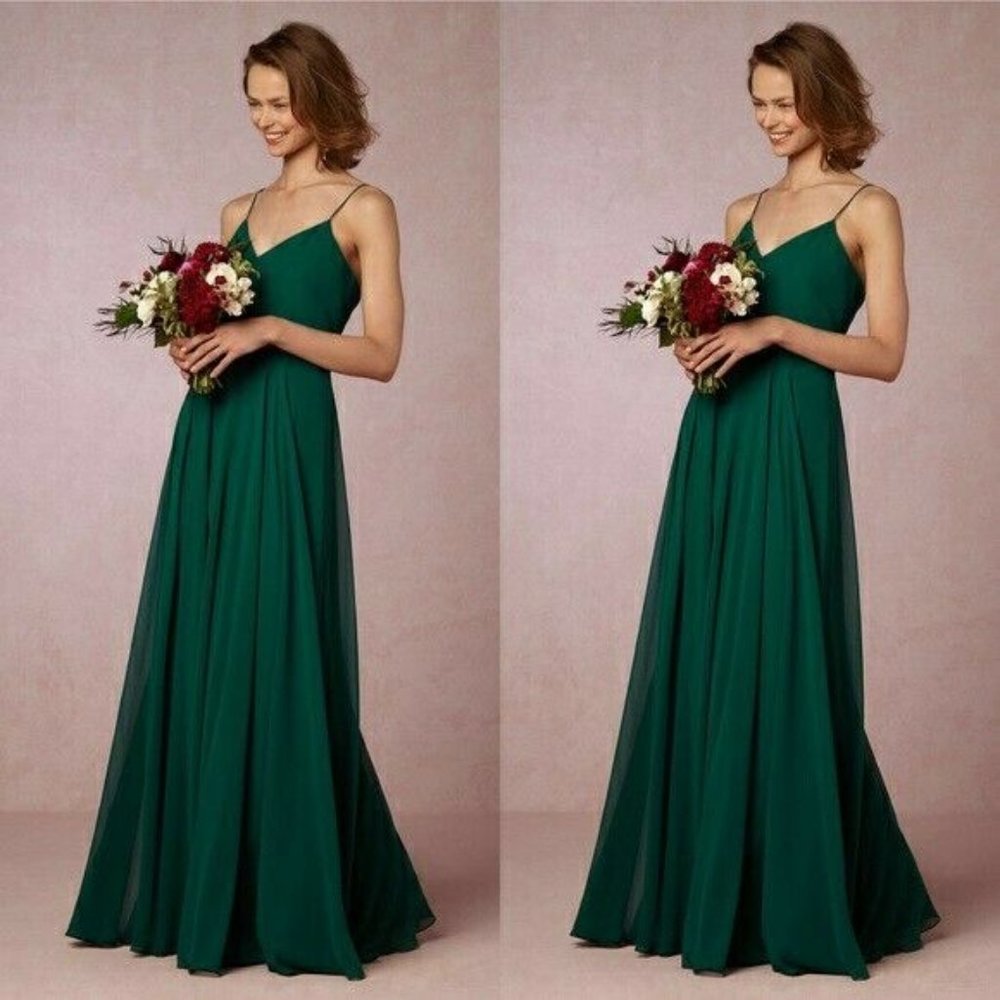 BHLDN  by Jenny Yoo Inesse Maxi Chiffon Dr…